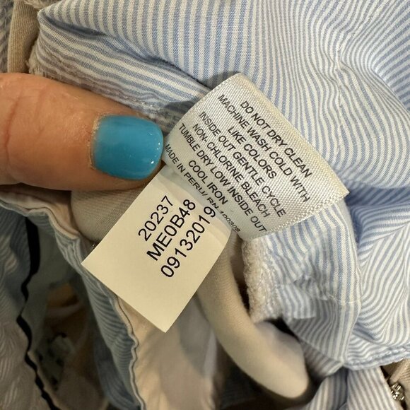 Peter Millar Soft Touch Twill Trouser Pant Size 32 Khaki Beige Golf - Picture 9 of 9